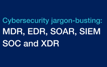 MDR, SOC, EDR, XDR, SOAR and SIEM