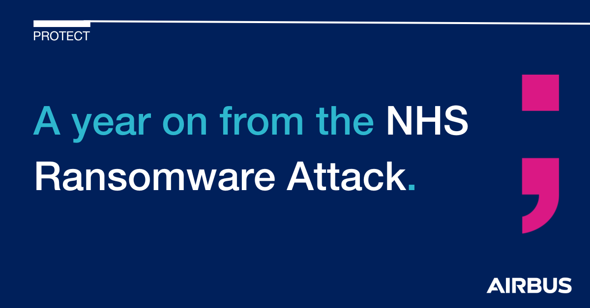 A year on from the NHS Ransomware attack